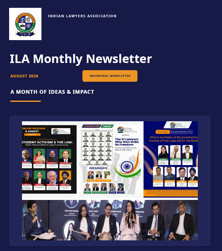 ILA-Newsletter - Aug 26